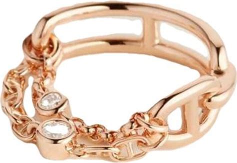 hermes pink gold ring|hermes ring price.